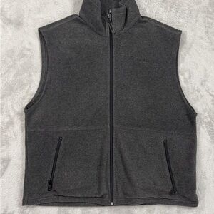 Men's Gray Sleeveless Jacket